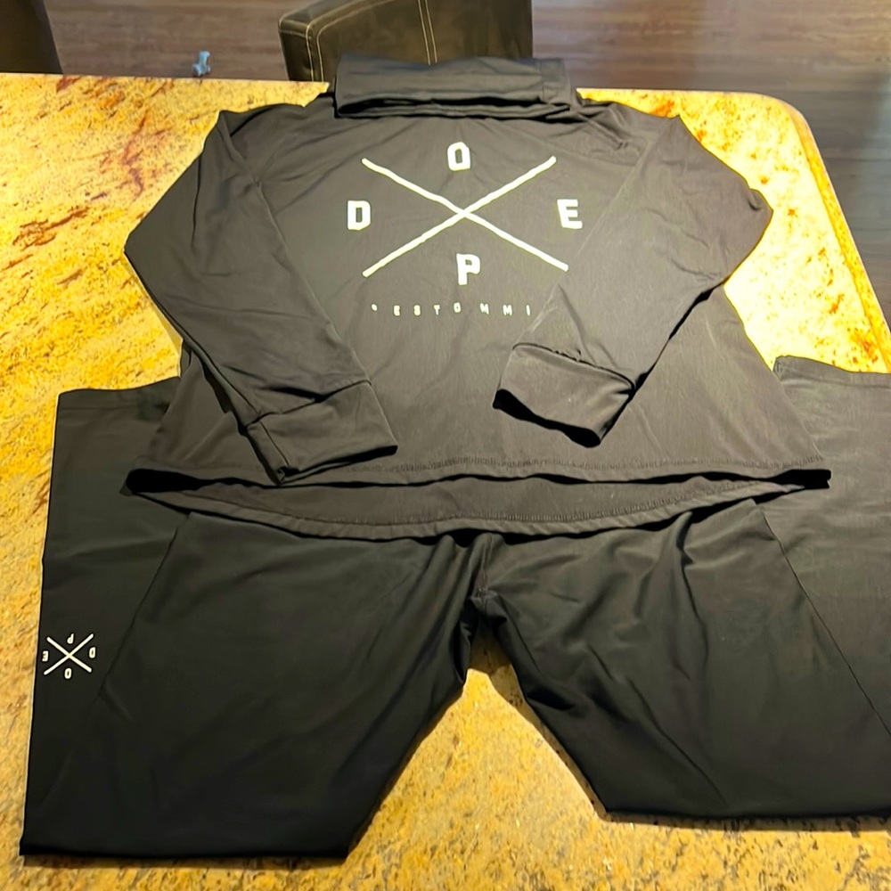 Dope snow base layer set size XL